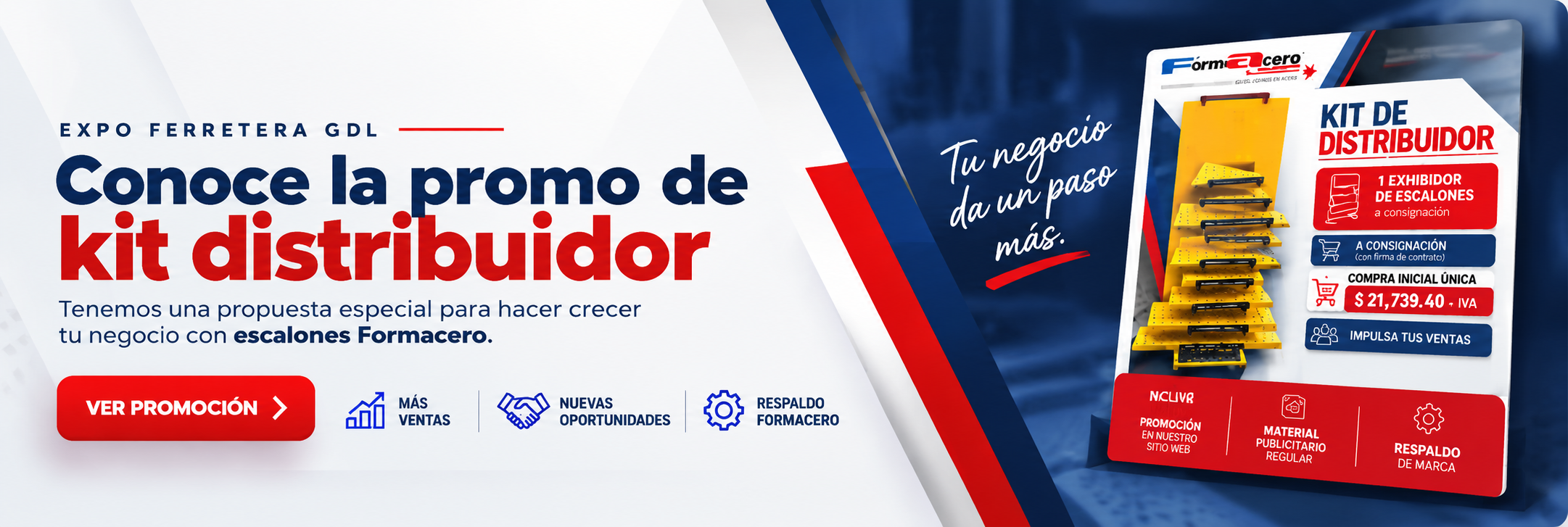 Conoce la promo de kit distribuidor Expo Ferretera GDL